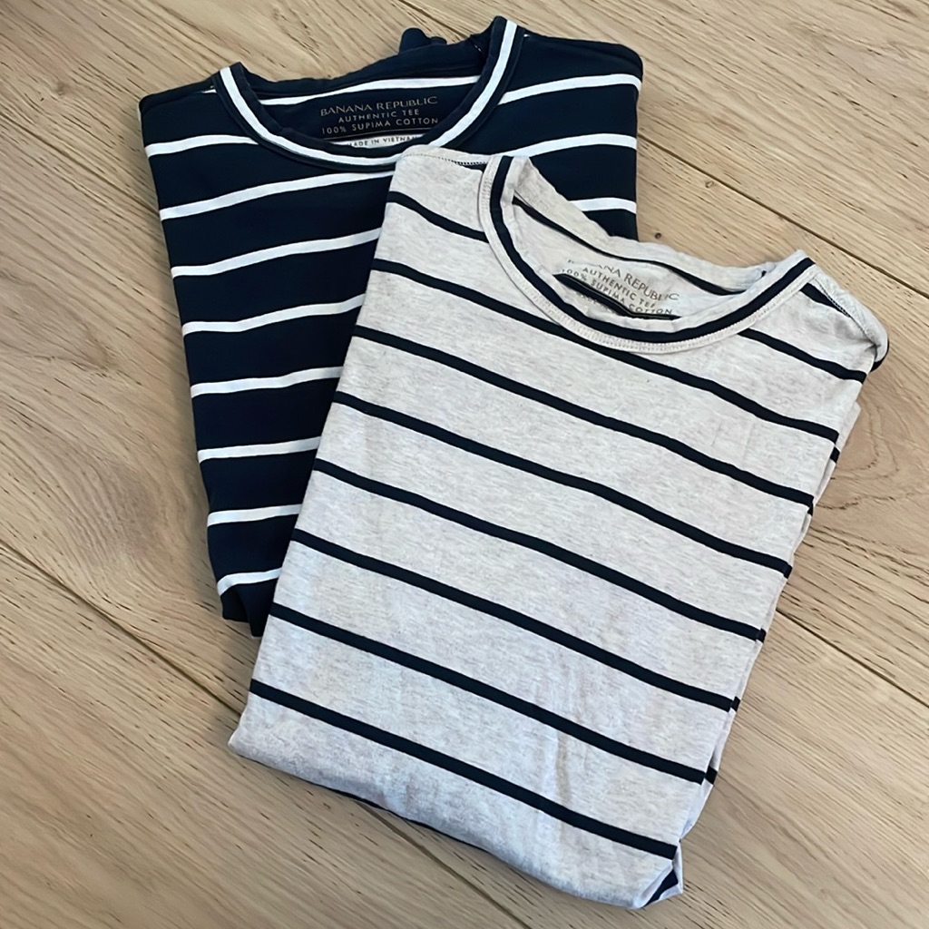 Banana Republic Striped Tees
